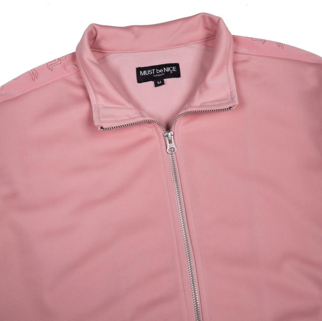 Ripndip Kamasutra Satin Track Jacket Pink - 50-50 Skate Shop