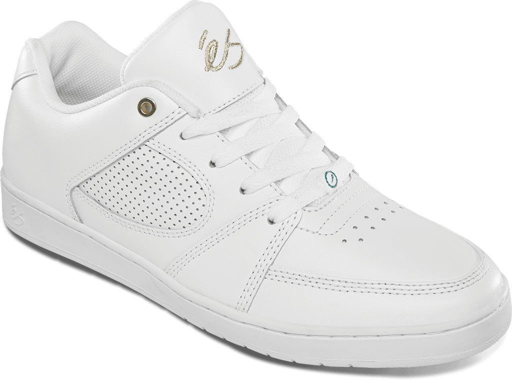 eS Accel Slim Radhuset White White - 50-50 Skate Shop