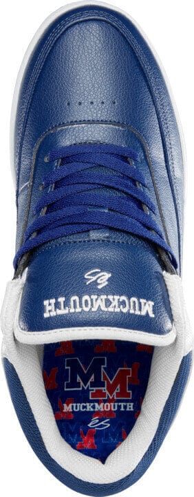 eS Stylus Mid X MUCKMOUTH Blue White - 50-50 Skate Shop