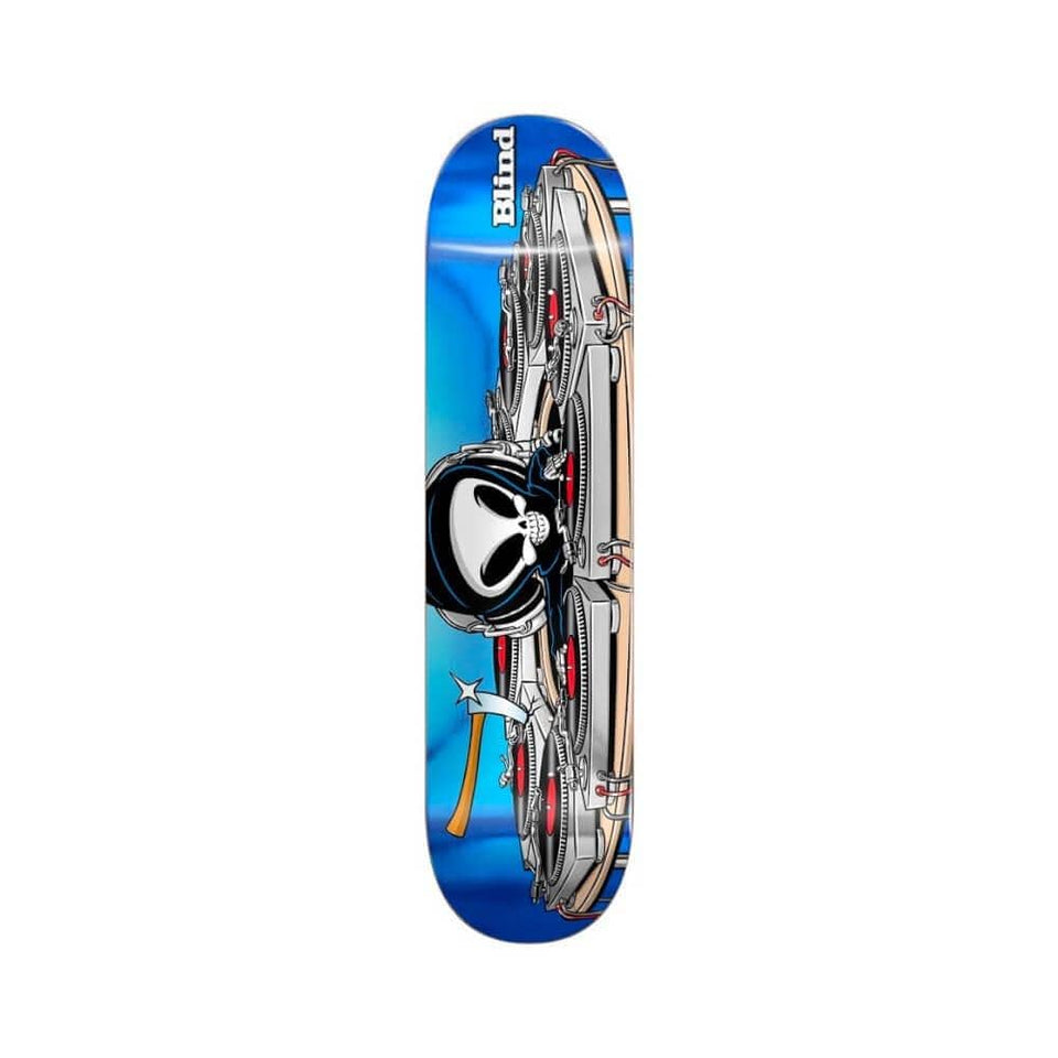 Blind Skateboard Deck Mixmaster Reaper R7 8.375" x 32.2" Jordan Maxham 14.25" WB - 50-50 Skate Shop