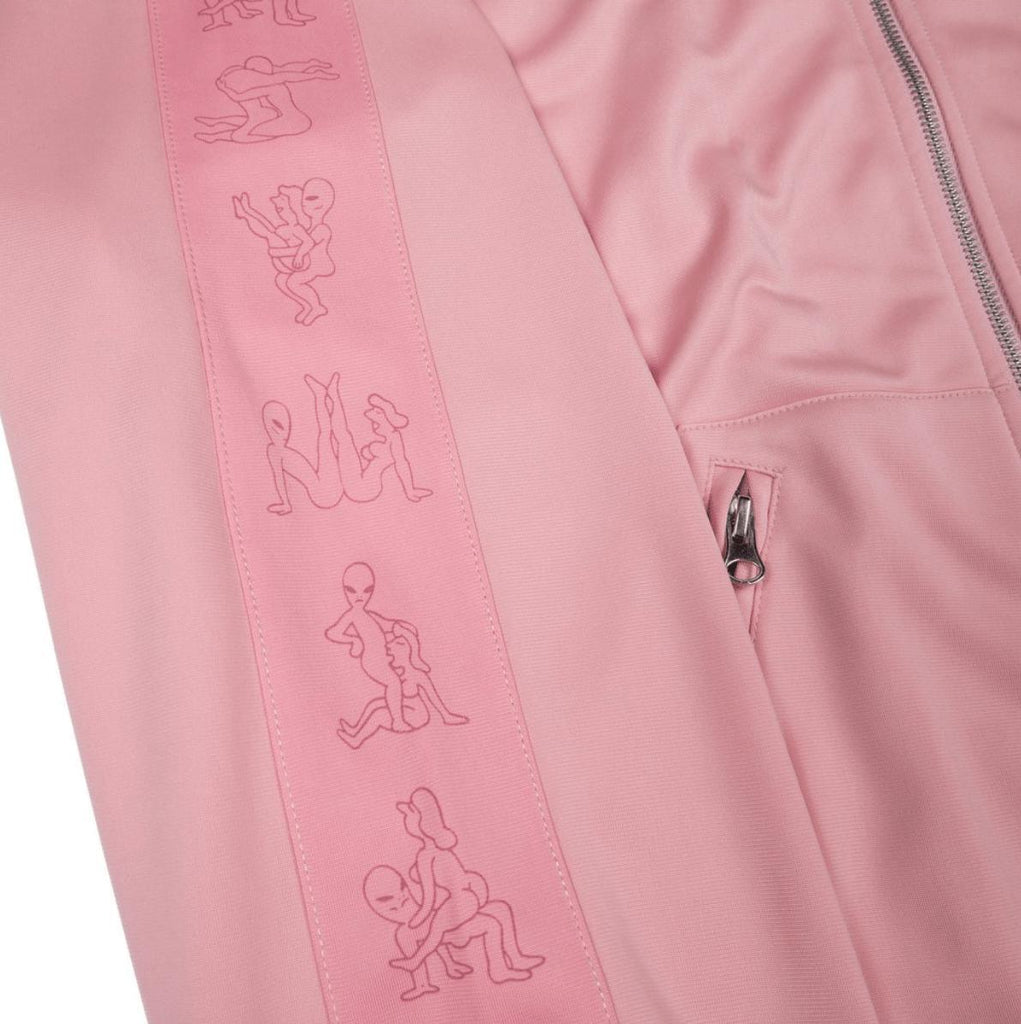 Ripndip Kamasutra Satin Track Jacket Pink - 50-50 Skate Shop