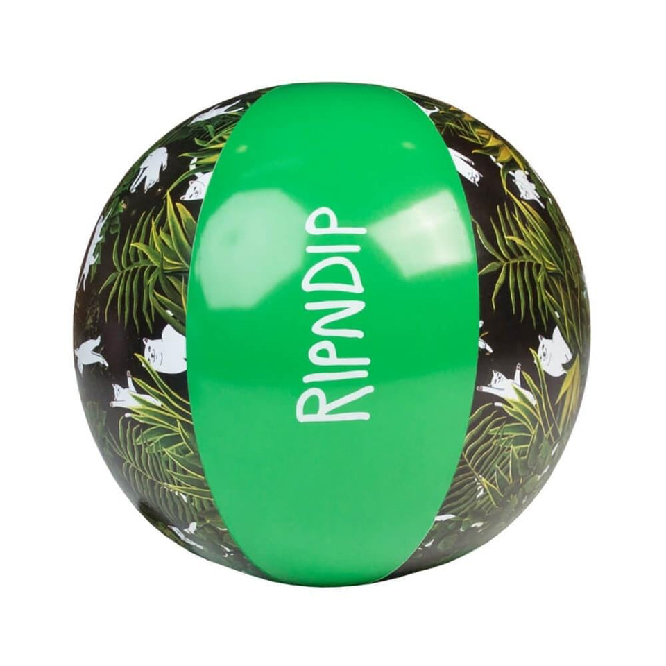 Ripndip Jungle Nerm Beach Ball Green - 50-50 Skate Shop