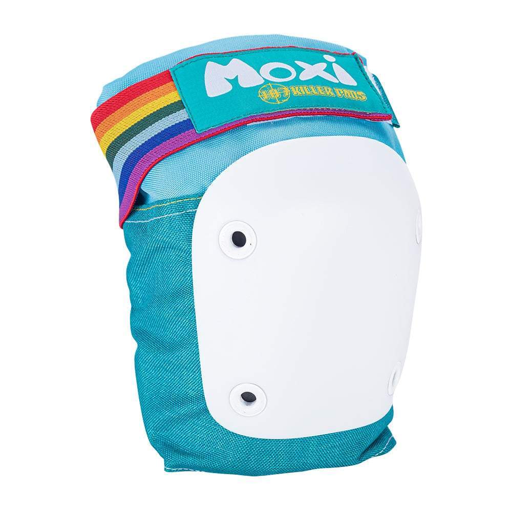 187 Adult Six Pack Skate Pad Set Knee Elbow Wrist Guards Moxi Jade - 50-50 Skate Shop