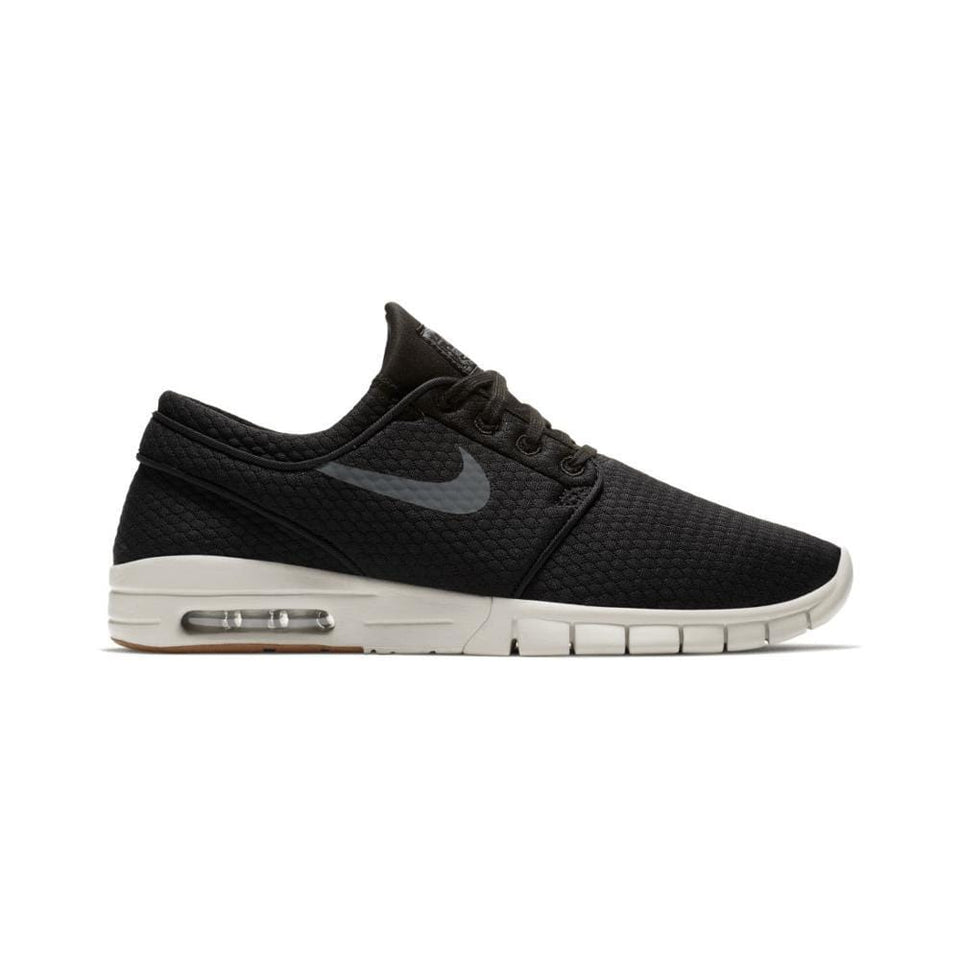 Nike Stefan Janoski Max Black Dark Grey-Gum Med Brown-Light Bone - 50-50 Skate Shop