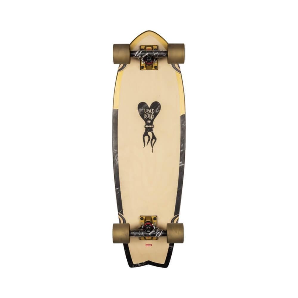 Globe x Dead Kooks Skateboard Complete Sun City 30" DK Gold Marble - 50-50 Skate Shop