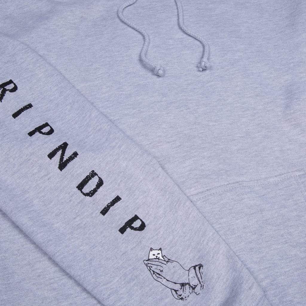 Ripndip Lord Nermal Hoodie Grey Heather - 50-50 Skate Shop