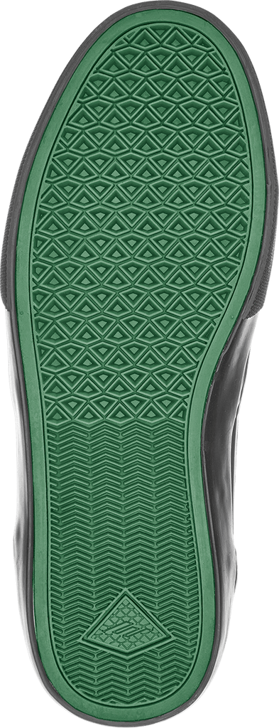 Emerica Wino G6 Slip On Black Green Black - 50-50 Skate Shop