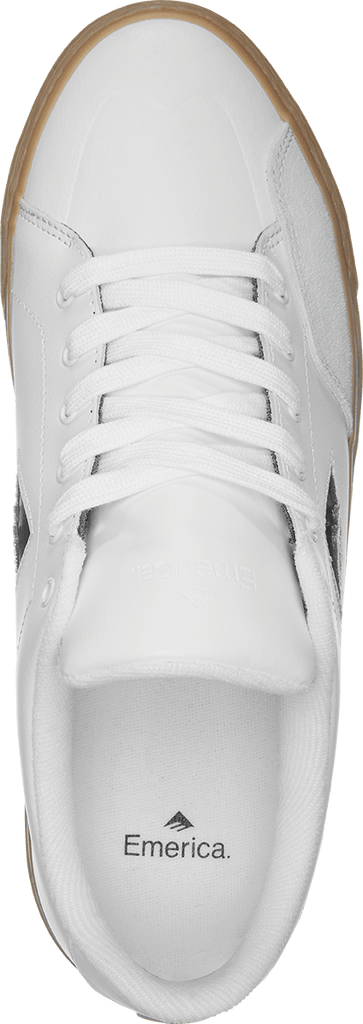 Emerica Temple White Gum - 50-50 Skate Shop