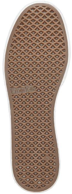 Emerica Mens The Reynolds Low Vulc Grey Black White - 50-50 Skate Shop