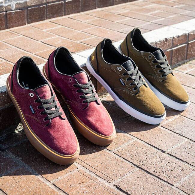 Emerica Dickson Burgundy Gum - 50-50 Skate Shop