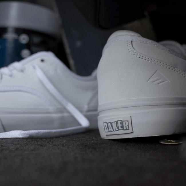 Emerica Wino G6 x Baker White White - 50-50 Skate Shop