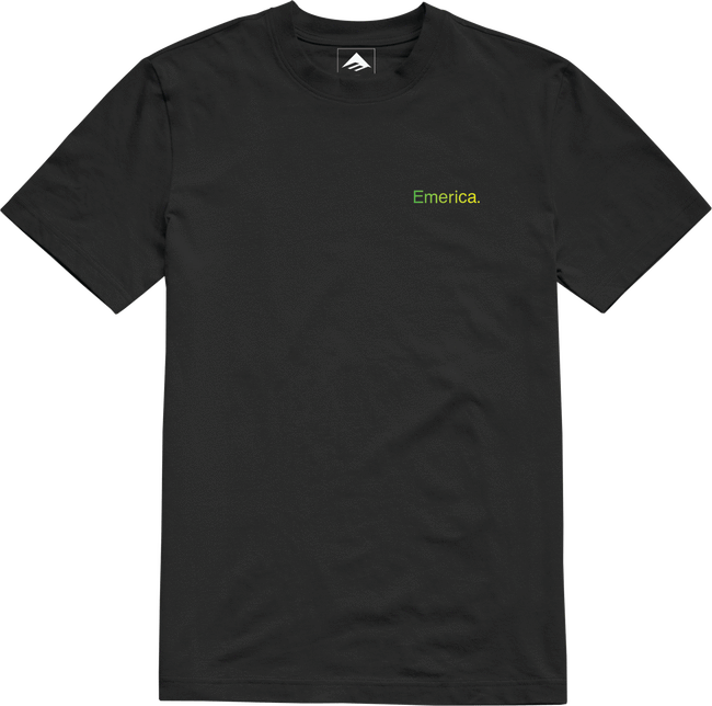 Emerica Skate x Creature Tri Tee Black - 50-50 Skate Shop