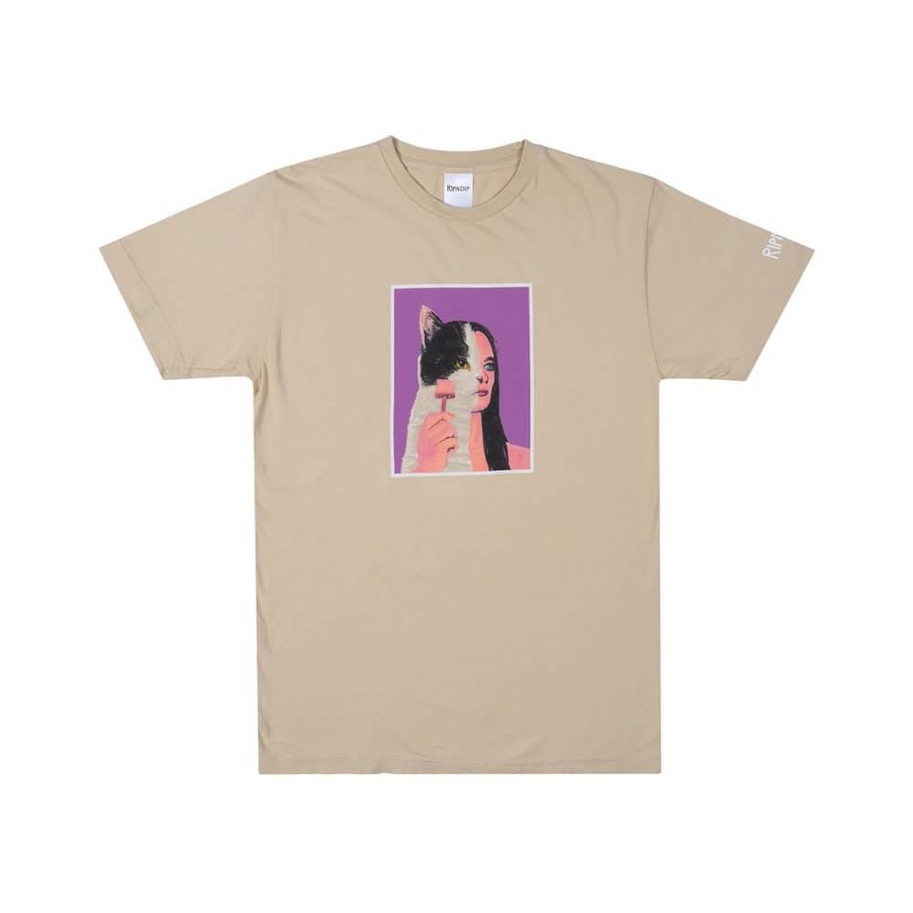 Ripndip Tee Identity Crisis Tan - 50-50 Skate Shop