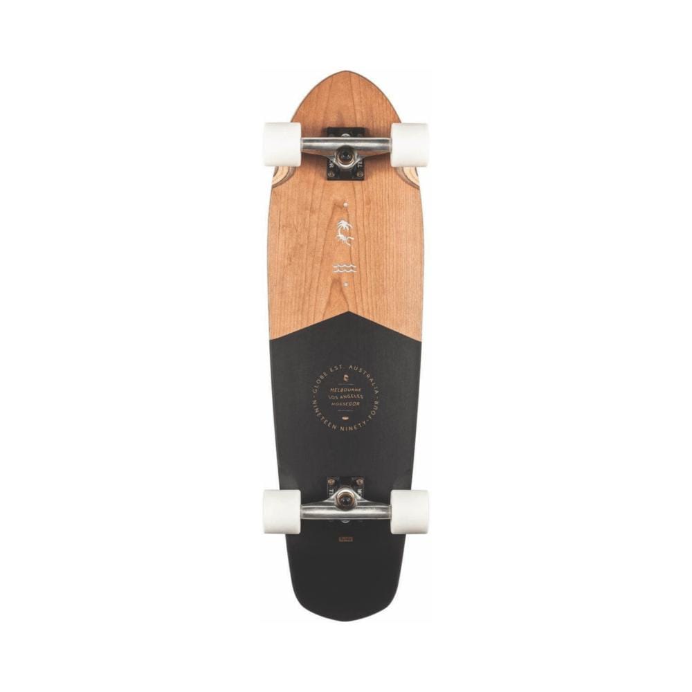 Globe Skateboard Cruiser Complete Big Blazer 32" Black Cherry - 50-50 Skate Shop
