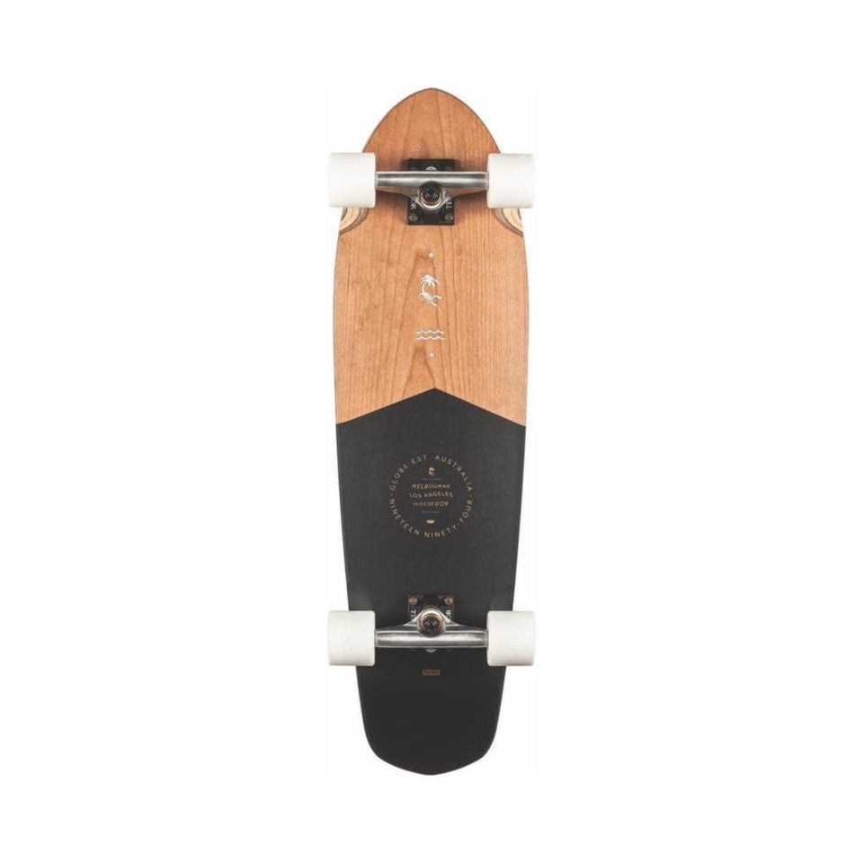 Globe Skateboard Cruiser Complete Big Blazer 32" Black Cherry - 50-50 Skate Shop