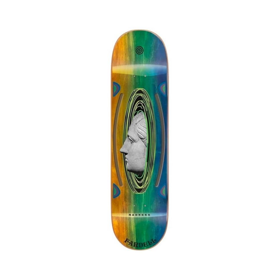 Madness Skateboard Deck Escape R7 8.5" x 32.6" Fardell Holographic 15" WB - 50-50 Skate Shop