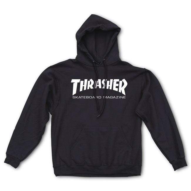 Thrasher Skate Mag Logo Hoodie Black - 50-50 Skate Shop