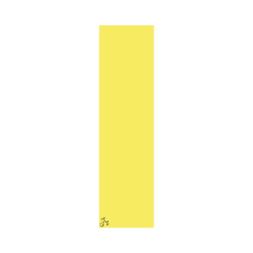 Fruity Skateboard Grip Tape 9" x 33" Pastel Yellow Single Sheet - 50-50 Skate Shop