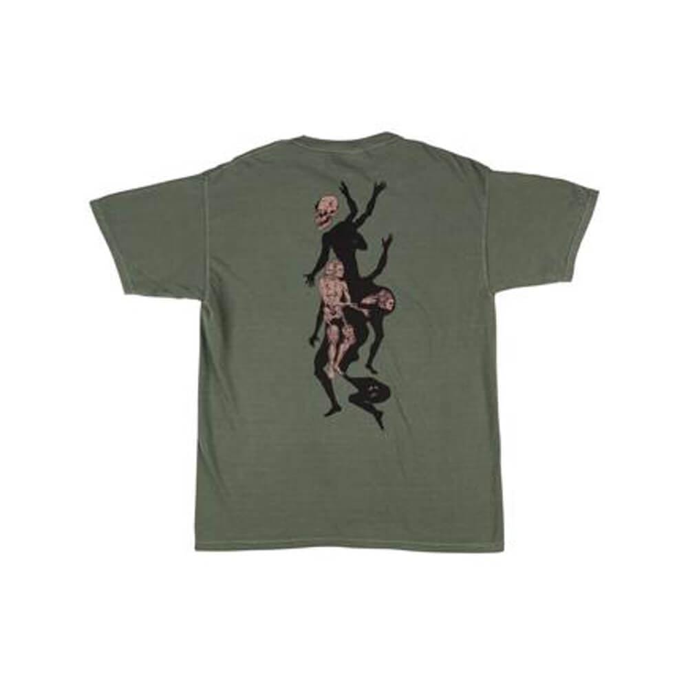 Welcome Skate The Magician Garment Dyed Tee Moss - 50-50 Skate Shop