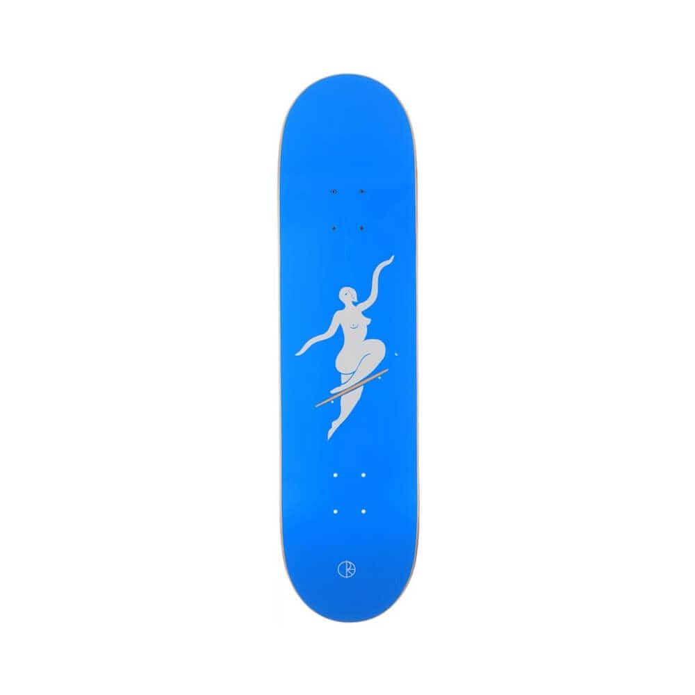 Polar Skateboard Deck Team No Comply 8.125" x 32" Blue 14.25" WB - 50-50 Skate Shop