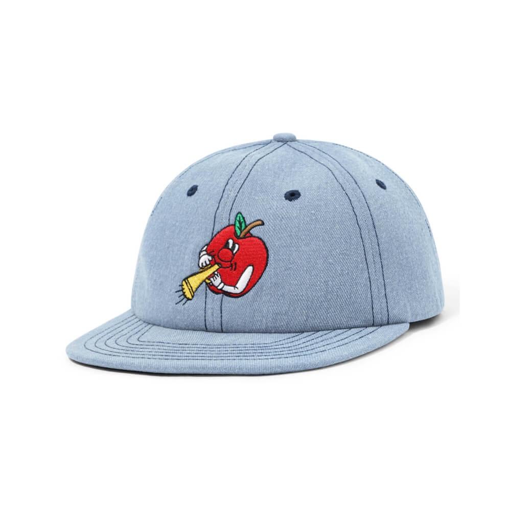 Butter Goods Apple 6 Panel Cap Denim - 50-50 Skate Shop