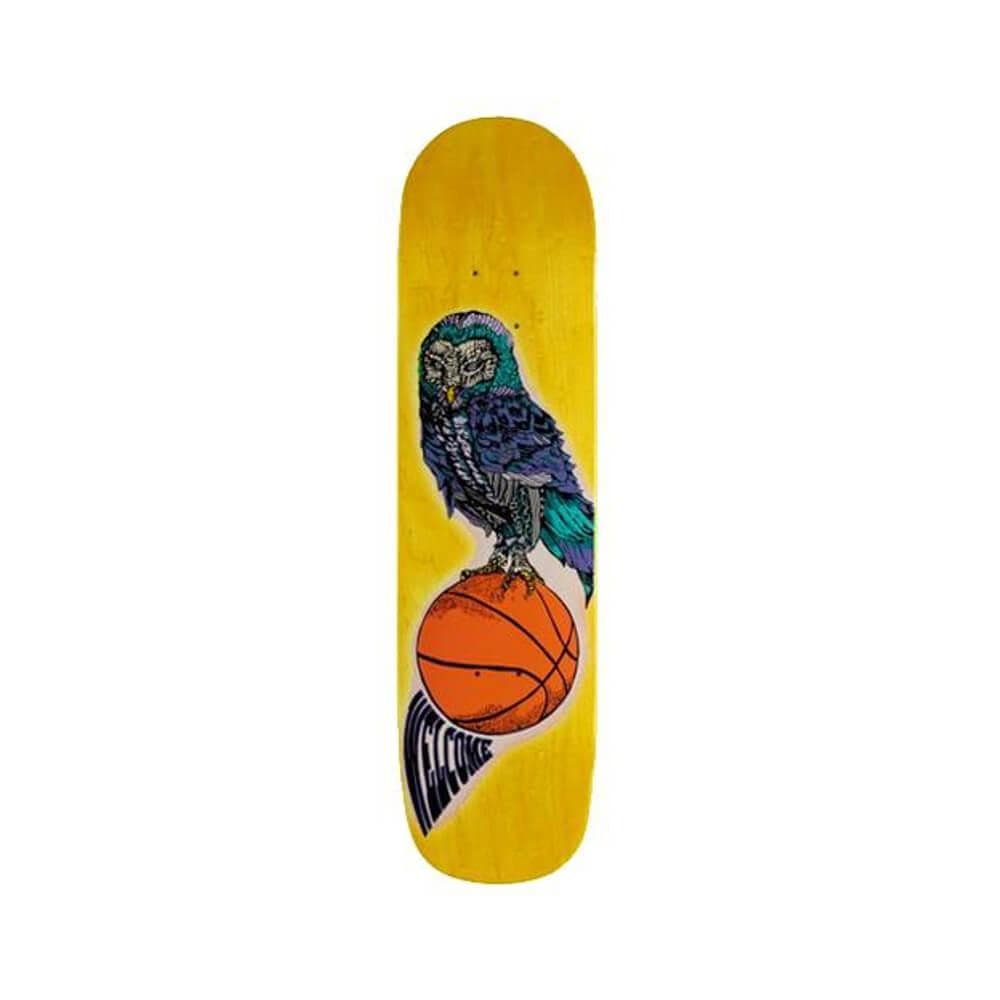 Welcome Skateboard Deck Hooter Shooter On Bunyip 8.0" x 31.375" Yellow 13.75" WB - 50-50 Skate Shop