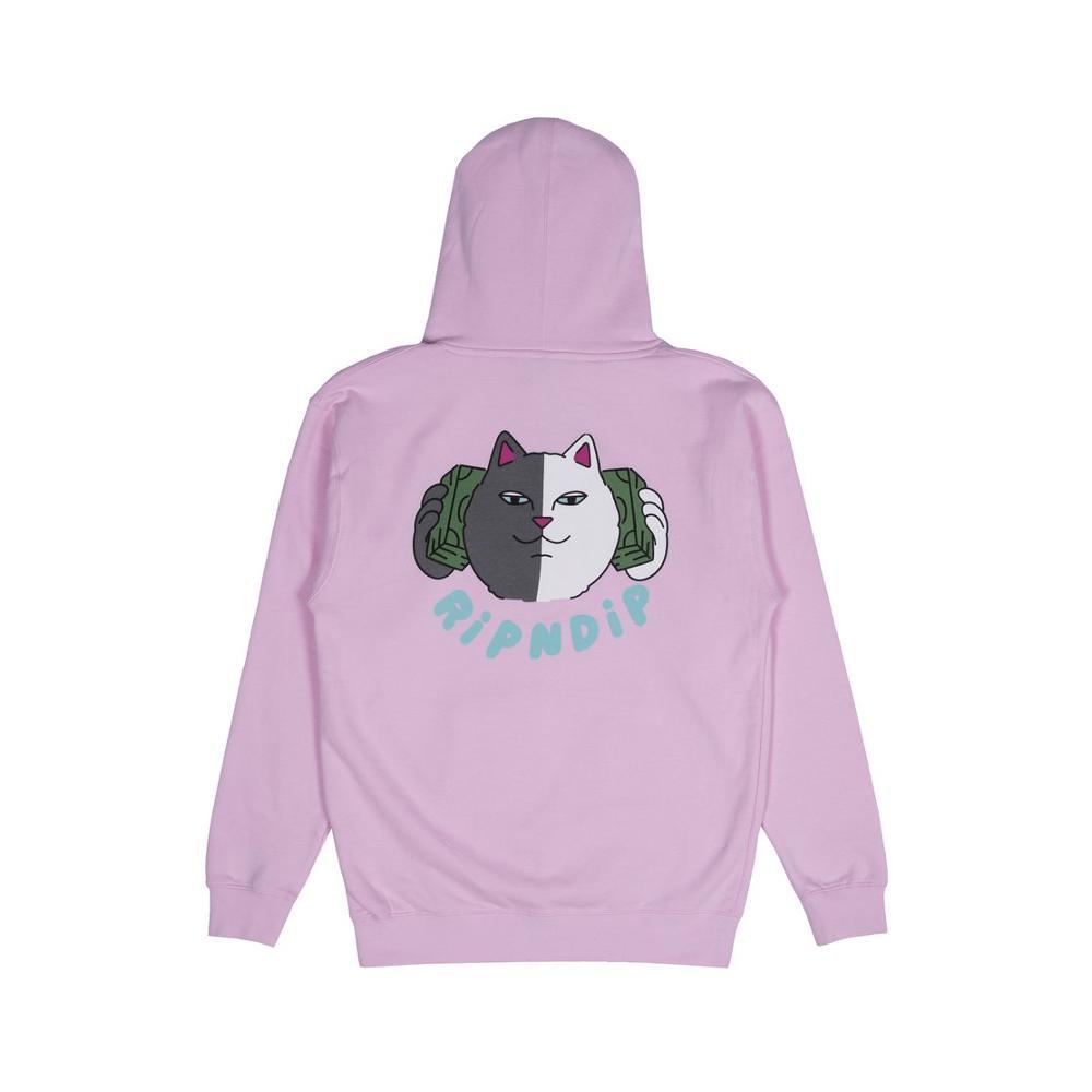 Ripndip Money Talks Hoodie Light Pink - 50-50 Skate Shop