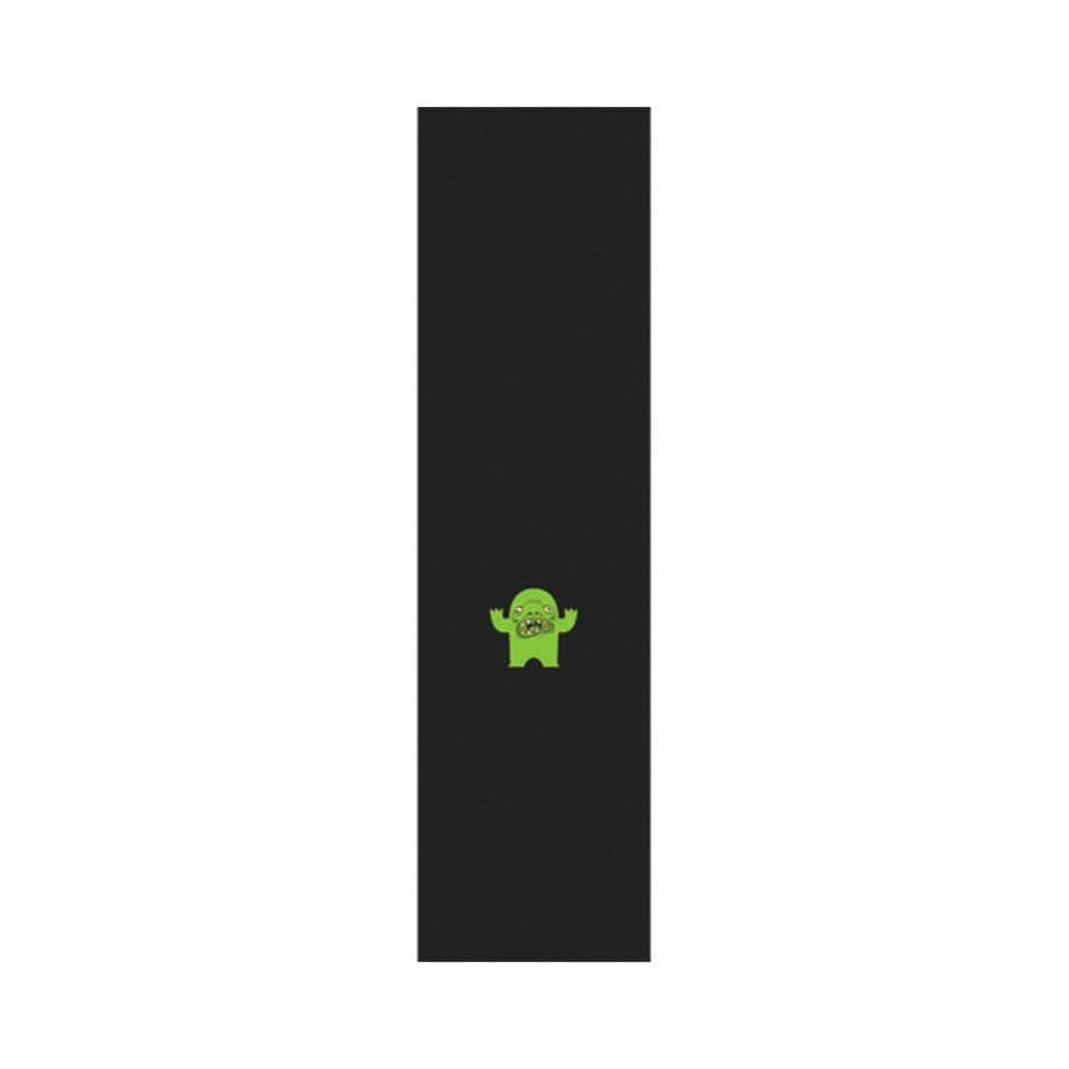 Fruity Skateboard Grip Tape 9" x 33" Monster Zombie Single Sheet Green Black - 50-50 Skate Shop