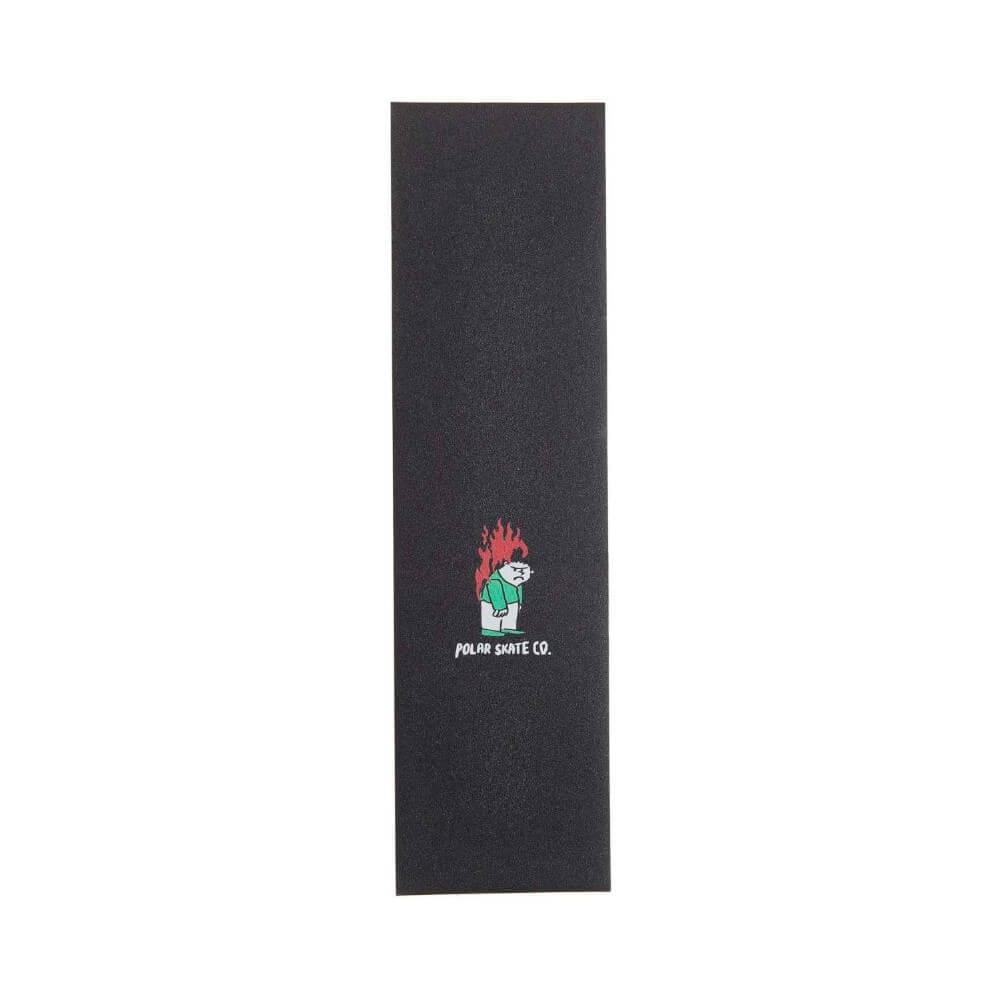 Polar Skateboard Grip Tape Bad Day Black 9" x 33" - 50-50 Skate Shop