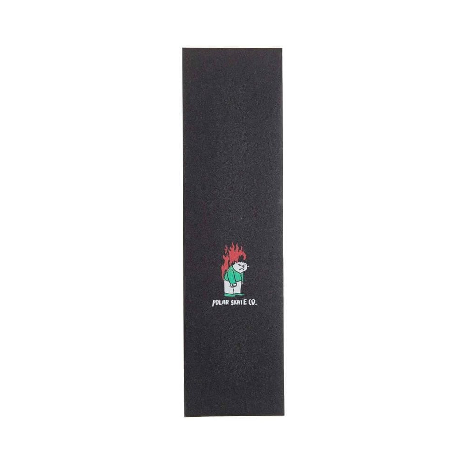 Polar Skateboard Grip Tape Bad Day Black 9" x 33" - 50-50 Skate Shop