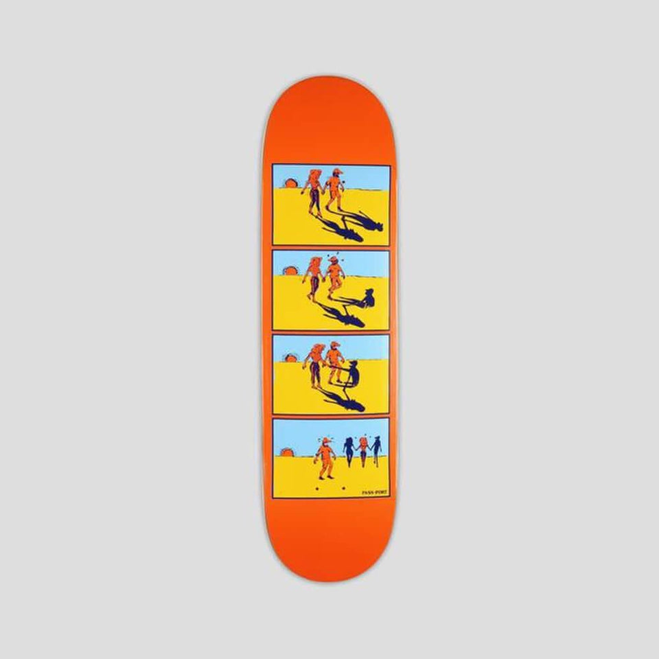 Passport Skateboard Deck Shady Shadows Series Fourth Wheel 8.25" x 31.7" - 50-50 Skate Shop