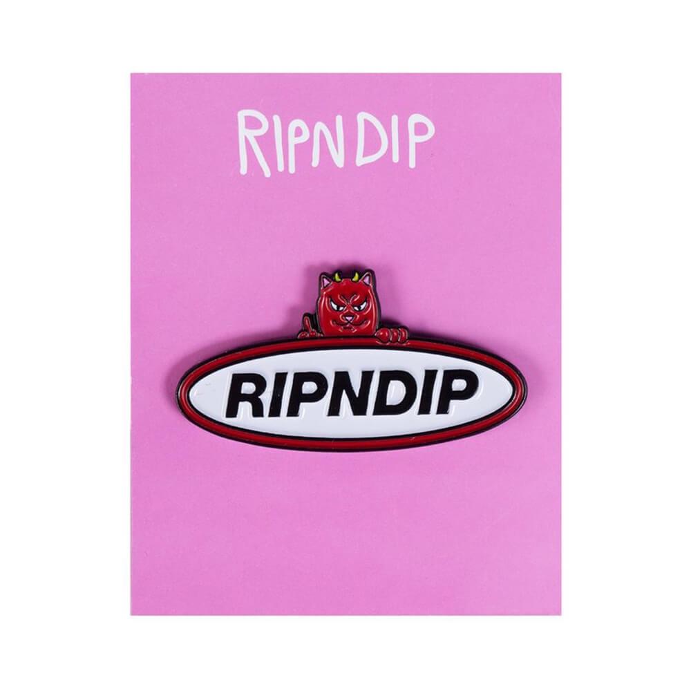 Ripndip Pin Welcome To Heck - 50-50 Skate Shop