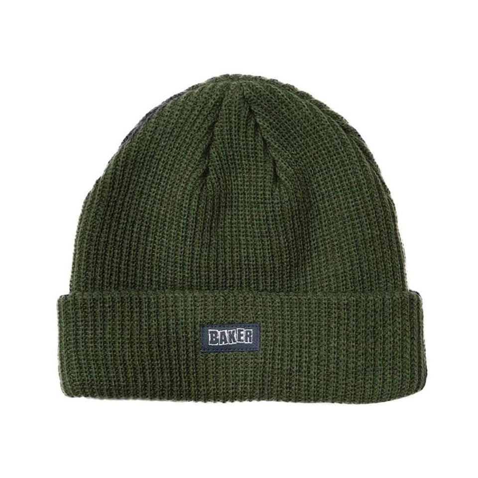 Baker Beanie Ribbon Forest Green - 50-50 Skate Shop