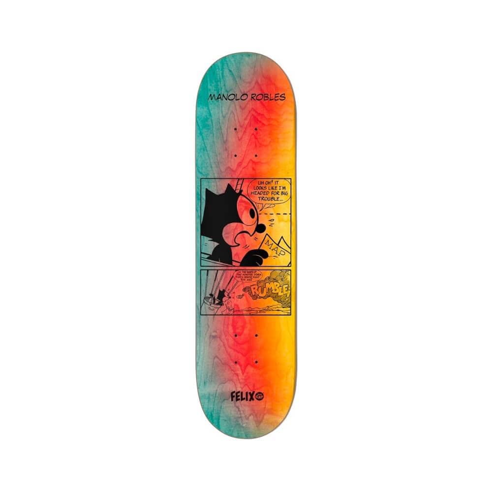 Darkstar Skateboard Deck Felix Future R7 8.0" x 31.6" Manolo Robles 14" WB - 50-50 Skate Shop