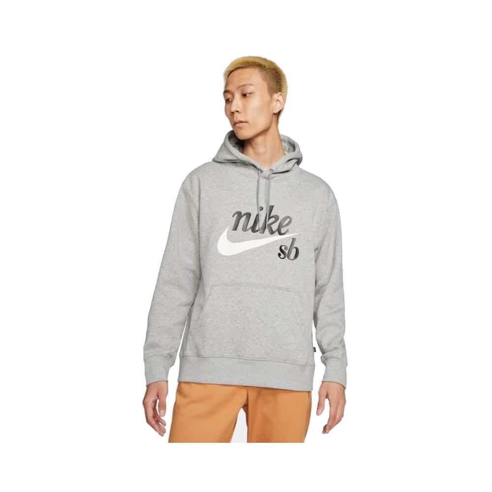 Nike SB Skate Logo Craft Dark Grey Heather White - 50-50 Skate Shop