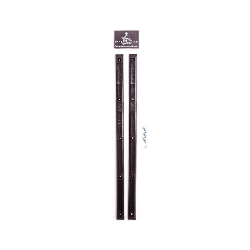 Hard Luck Rails Black - Set of 2 - 50-50 Skate Shop