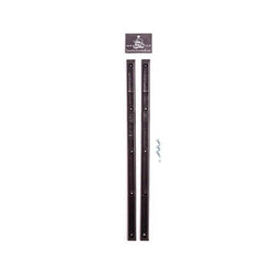 Hard Luck Rails Black - Set of 2 - 50-50 Skate Shop