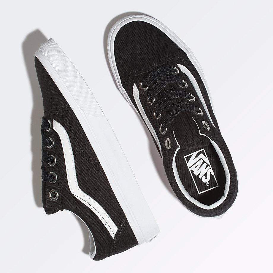 Vans Old Skool (Oversized Lace) Black True White - 50-50 Skate Shop