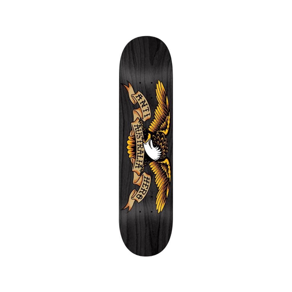 Anti Hero Skateboard Deck OZ Eagle 8.5" x 32.25" Black Stain 14.38" WB - 50-50 Skate Shop