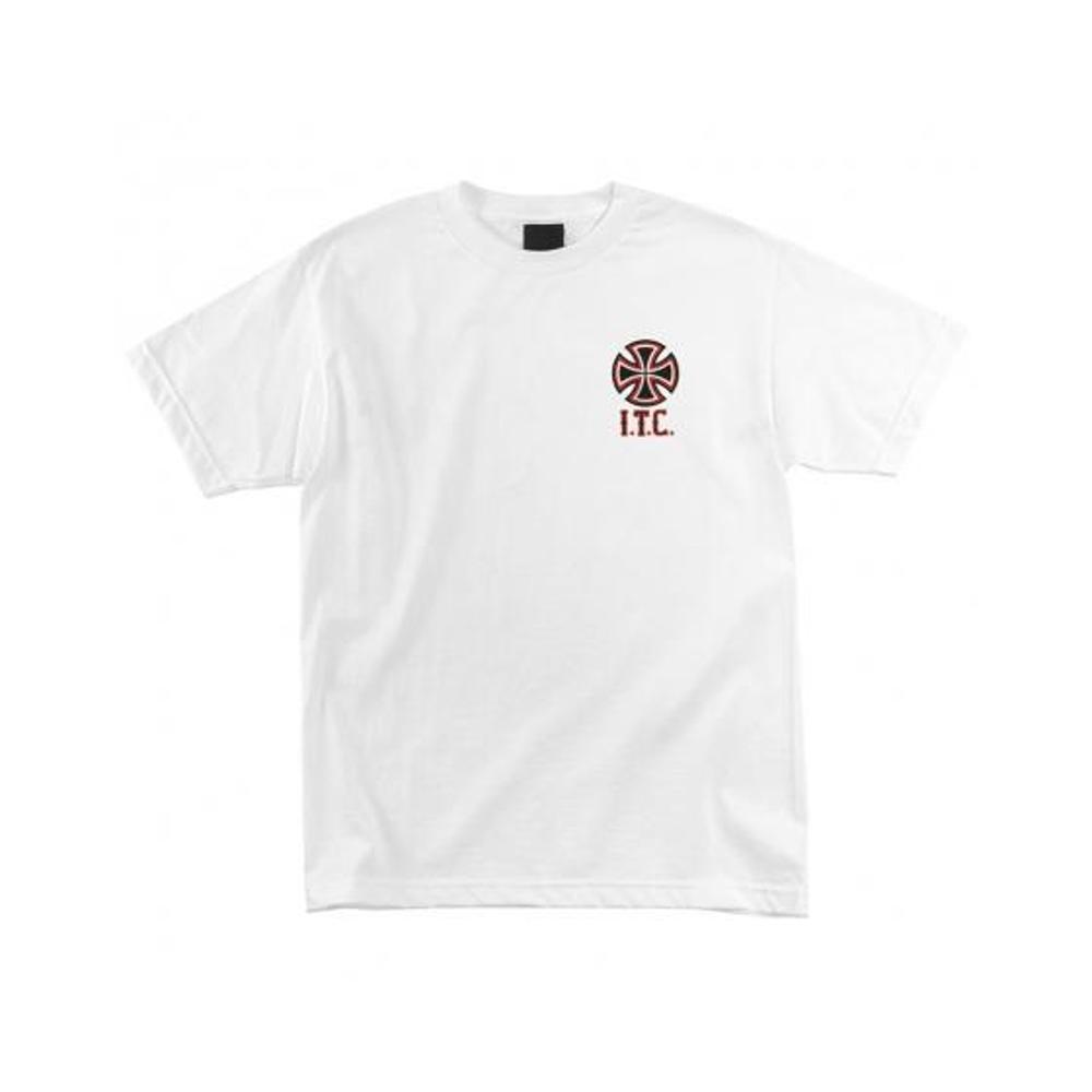 Independent Pennant Tee White - 50-50 Skate Shop