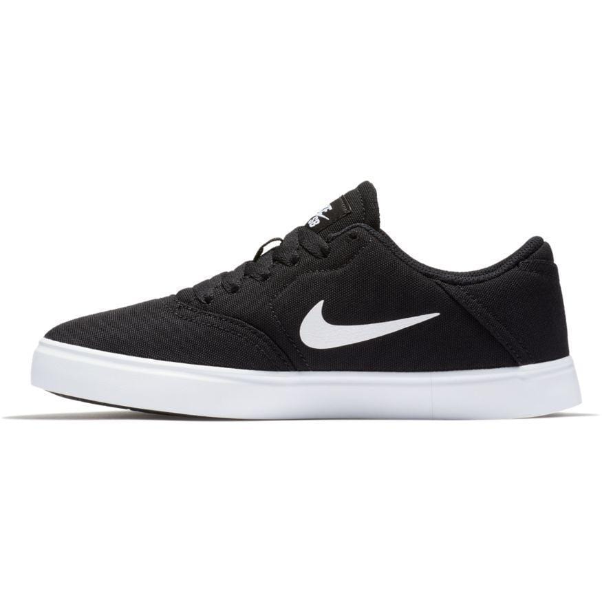 Nike SB Kids Skate Check Canvas (GS) Black White - 50-50 Skate Shop