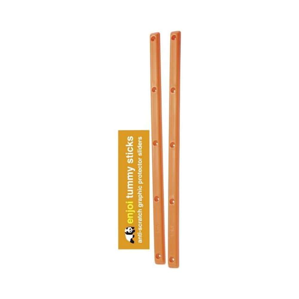 Enjoi Skateboard Tummy Sticks Rails Orange - 50-50 Skate Shop