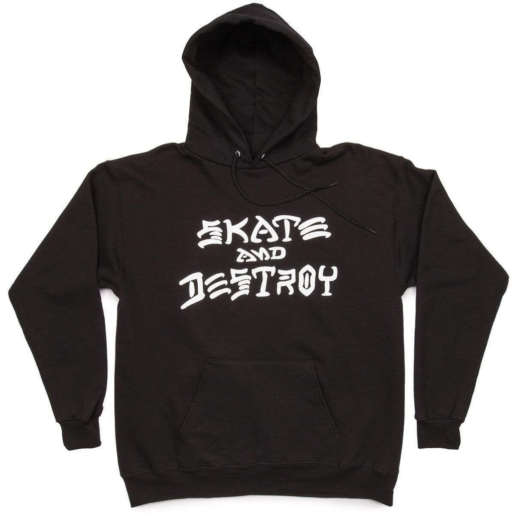 Thrasher Skate and Destroy Hoodie Black - 50-50 Skate Shop