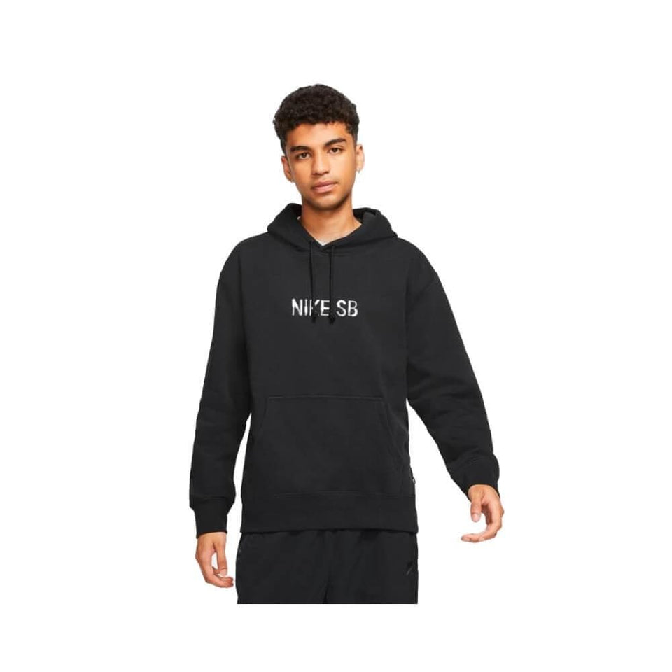 Nike SB Premium GFX Fleece Pullover Hoodie Black Cool Grey Cool Grey - 50-50 Skate Shop