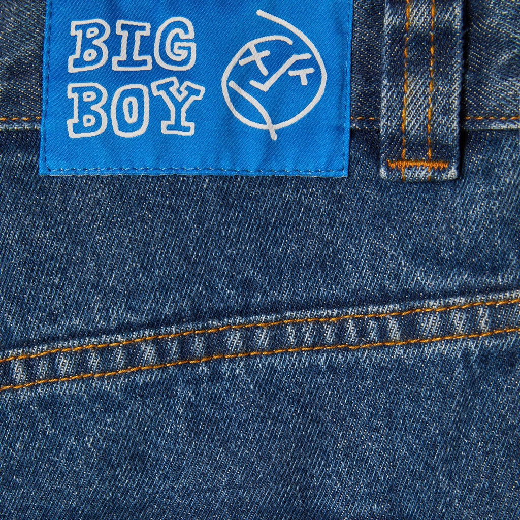 Polar Skate Big Boy Denim Jeans Dark Blue - 50-50 Skate Shop