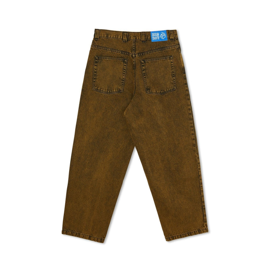 Polar Skate Big Boy Denim Jeans Yellow Black - 50-50 Skate Shop