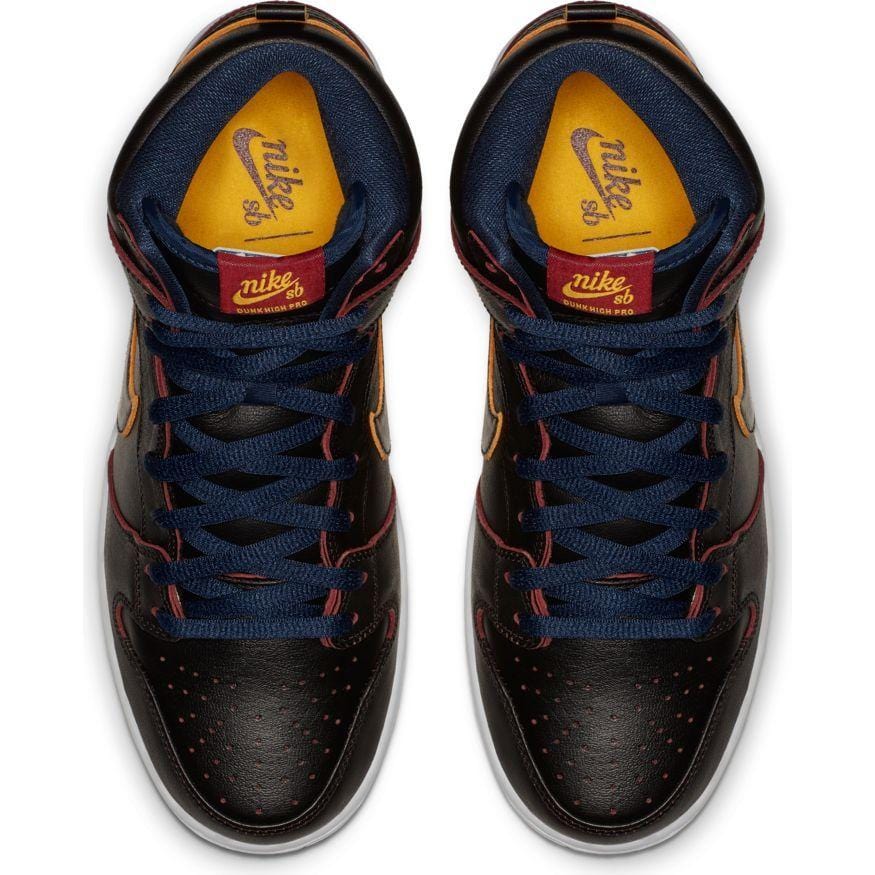 Nike SB Dunk High Pro NBA Black Black College Navy Team Red - 50-50 Skate Shop