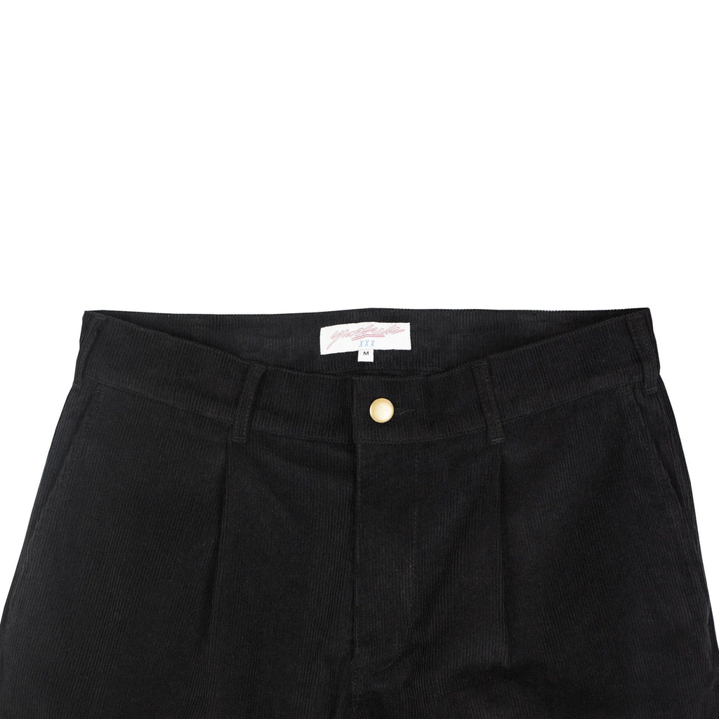 Yardsale Skate Corduroy Slacks Black - 50-50 Skate Shop