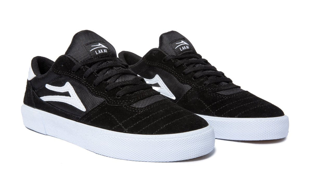 Lakai Cambridge Black White Suede - 50-50 Skate Shop