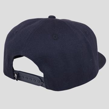 Passport Skate Circle Saw 5 Panel Cap Navy - 50-50 Skate Shop